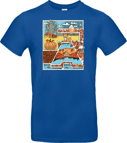 I love fall - Fall, Autumn - Standard T-Shirt
