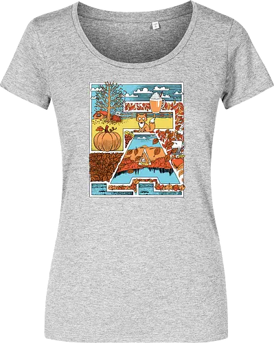 I love fall - Fall, Autumn - Damen T-Shirt