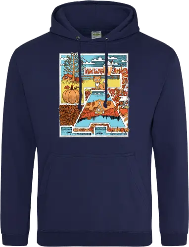 I love fall - Fall, Autumn - Standard Hoodie