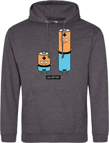 Low battery - Battery - Standard Hoodie