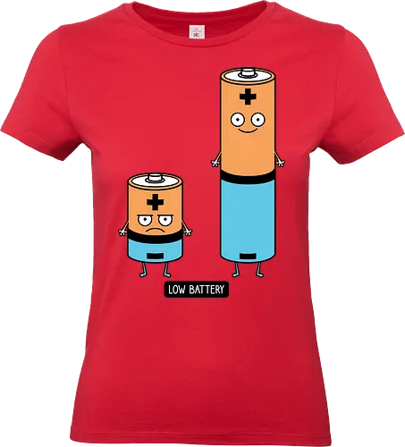 Low battery - Battery - Standard T-Shirt (Frauen)