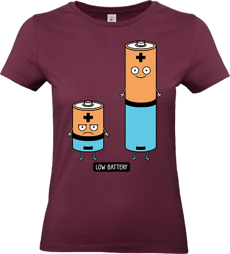 Low battery - Battery - Standard T-Shirt (Frauen)