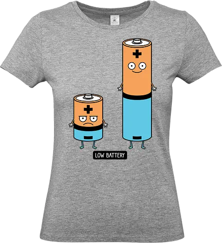 Low battery - Battery - Standard T-Shirt (Frauen)