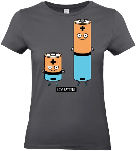 Low battery - Battery - Standard T-Shirt (Frauen)