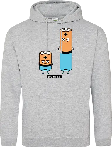 Low battery - Battery - Standard Hoodie