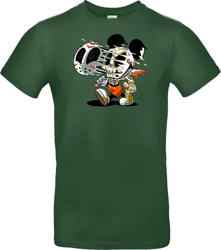 Skelett-Maus Slasher - Halloween Horror Cartoon Kunst - Mickey freaky art, estampa geek horror, Disney scary art, camiseta geek Halloween, Cartoon Horror Slasher, Halloween Terror Druck, freaky Maus Horror, Underground Slasher Kunst, Skelett Cartoon Halloween, Geek Terror Druck, klassischer Horror Cartoon, Pop Art Slasher, Horror Halloween Charakter, Cartoon Dark Art, Skelett Maus Horror, Eishockeymaske Cartoon, Slasher Cartoon Kunst, blutiges Messer Cartoon, Halloween Geek Kunst, Mickey Mouse horror, Jason Voorhees Disney, Mickey Halloween skeleton, Disney horror art, Sexta-Feira 13, Mickey zumbi, arte geek terror, camiseta horror Disney, Mickey Mouse Jason mask, cartoon horror, slasher art, cultura pop terror, Mickey Mouse esqueleto, Disney Halloween, Jason Voorhees mask, horror cartoon Disney - Standard T-Shirt