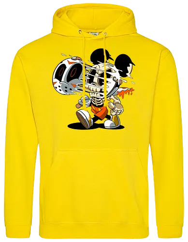 Skelett-Maus Slasher - Halloween Horror Cartoon Kunst - Mickey freaky art, estampa geek horror, Disney scary art, camiseta geek Halloween, Cartoon Horror Slasher, Halloween Terror Druck, freaky Maus Horror, Underground Slasher Kunst, Skelett Cartoon Halloween, Geek Terror Druck, klassischer Horror Cartoon, Pop Art Slasher, Horror Halloween Charakter, Cartoon Dark Art, Skelett Maus Horror, Eishockeymaske Cartoon, Slasher Cartoon Kunst, blutiges Messer Cartoon, Halloween Geek Kunst, Mickey Mouse horror, Jason Voorhees Disney, Mickey Halloween skeleton, Disney horror art, Sexta-Feira 13, Mickey zumbi, arte geek terror, camiseta horror Disney, Mickey Mouse Jason mask, cartoon horror, slasher art, cultura pop terror, Mickey Mouse esqueleto, Disney Halloween, Jason Voorhees mask, horror cartoon Disney - Standard Hoodie