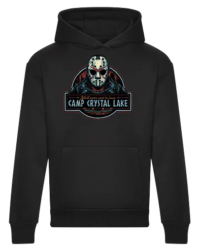 Never leave the camp - Horror, Halloween, movie, horror movie, villain, classic movie - Heavyweight Hoodie