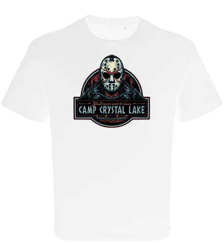 Never leave the camp - Horror, Halloween, movie, horror movie, villain, classic movie - Oversize T-Shirt