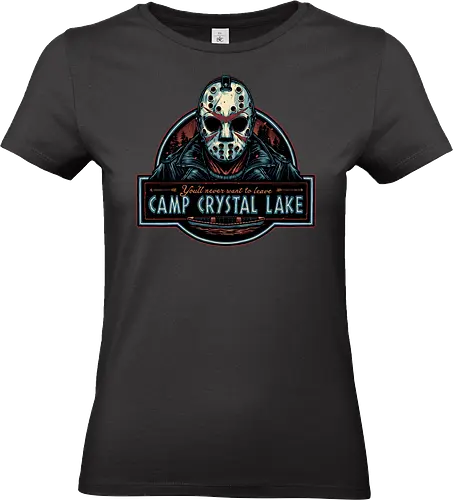 Never leave the camp - Horror, Halloween, movie, horror movie, villain, classic movie - Standard T-Shirt (Frauen)