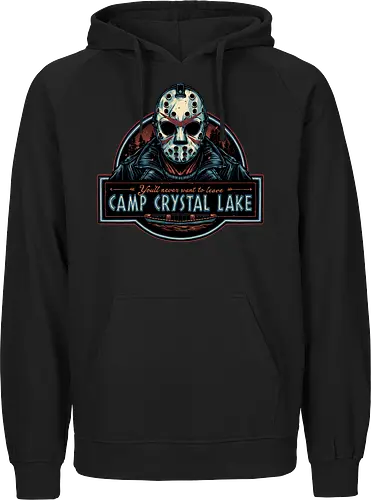 Never leave the camp - Horror, Halloween, movie, horror movie, villain, classic movie - Fairtrade Hoodie