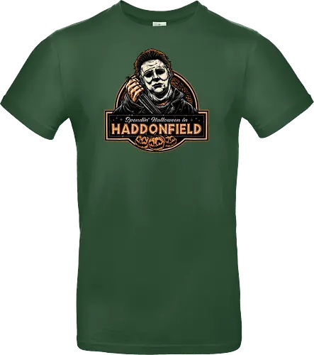 Halloween in Haddonfield - Horror, Halloween, movie, horror movie, villain, classic movie - Standard T-Shirt