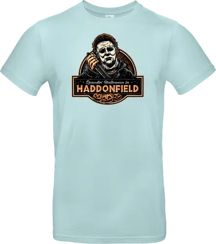 Halloween in Haddonfield - Horror, Halloween, movie, horror movie, villain, classic movie - Standard T-Shirt