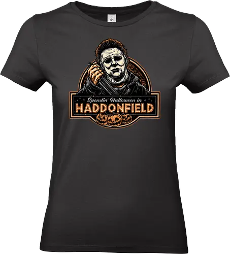 Halloween in Haddonfield - Horror, Halloween, movie, horror movie, villain, classic movie - Standard T-Shirt (Frauen)