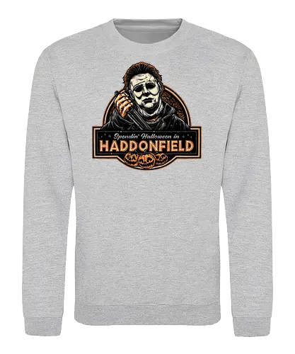 Halloween in Haddonfield - Horror, Halloween, movie, horror movie, villain, classic movie - Sweatshirt