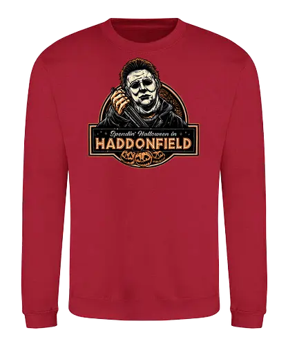 Halloween in Haddonfield - Horror, Halloween, movie, horror movie, villain, classic movie - Sweatshirt