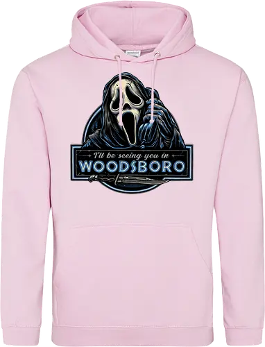 See you in Woodsboro - Horror, Halloween, movie, horror movie, villain, classic movie - Standard Hoodie