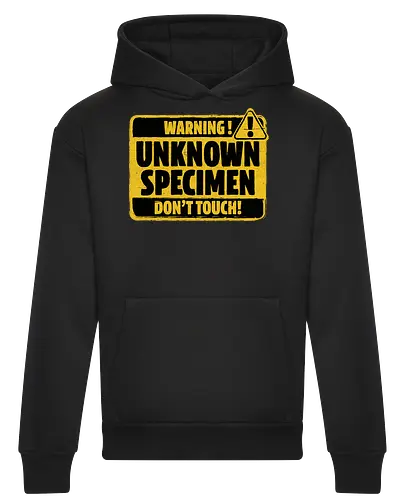 Element of Unknown Science - Chemistry Joke, Chemistry Humor, Biology, Mistakes, Accidents, Oopsie, Discover, Discovery, Warning, Caution, Sign, Safety, Unsafe, Safely, Lab, Laboratory, Science, Scientist, Scientific Science Art, Scientists, Science Humor, Science Joke, Funny Science, Retro Science, Sarcastic Science, Vintage Science, Funny Science Quote, Periodic Table, Stem, Humor, Joke, Fun, Funny, Sarcasm, Sarcastic, Irony, Ironic, Research, Physics, Chemistry - Heavyweight Hoodie