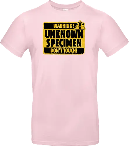 Element of Unknown Science - Chemistry Joke, Chemistry Humor, Biology, Mistakes, Accidents, Oopsie, Discover, Discovery, Warning, Caution, Sign, Safety, Unsafe, Safely, Lab, Laboratory, Science, Scientist, Scientific Science Art, Scientists, Science Humor, Science Joke, Funny Science, Retro Science, Sarcastic Science, Vintage Science, Funny Science Quote, Periodic Table, Stem, Humor, Joke, Fun, Funny, Sarcasm, Sarcastic, Irony, Ironic, Research, Physics, Chemistry - Standard T-Shirt