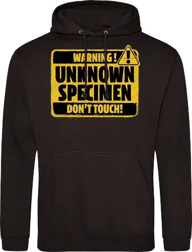 Element of Unknown Science - Chemistry Joke, Chemistry Humor, Biology, Mistakes, Accidents, Oopsie, Discover, Discovery, Warning, Caution, Sign, Safety, Unsafe, Safely, Lab, Laboratory, Science, Scientist, Scientific Science Art, Scientists, Science Humor, Science Joke, Funny Science, Retro Science, Sarcastic Science, Vintage Science, Funny Science Quote, Periodic Table, Stem, Humor, Joke, Fun, Funny, Sarcasm, Sarcastic, Irony, Ironic, Research, Physics, Chemistry - Standard Hoodie