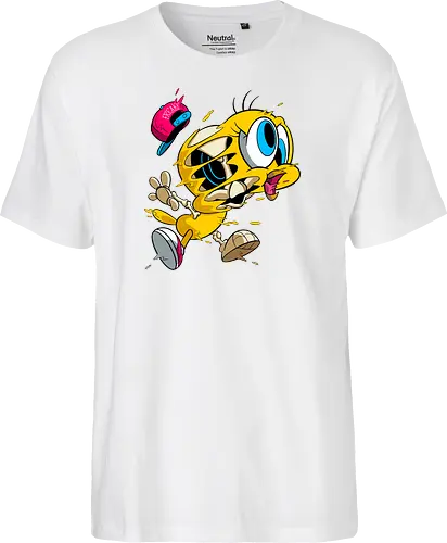 Freaky Streetwear Gelber Kanarienvogel - Underground Horror Cartoon - freaky Vogel Kunst, Gangster Cartoon Horror, urbane Neon Pop Art, Skelett Kanarienvogel Streetwear, gelber Kanarienvogel Horror, Cartoon Streetwear Freaky, freaky Mütze Cartoon, gelbes Kanarienvogel Skelett, Tweety Bird freaky, Looney Tunes streetwear, cartoon underground, Warner Bros horror, Tweety Bird gangster, hip hop cartoon, Looney Tunes horror, Tweety Bird skeleton, cartoon horror art, Tweety Bird streetwear, Looney Tunes fan art, Underground Cartoon Kunst, Hip Hop Cartoon Horror, Geek Streetwear Druck, Zombie Kanarienvogel Mütze, alternative urbane Kunst, Neon Cartoon Horror, lebhafter Horror Druck - Fairtrade T-Shirt