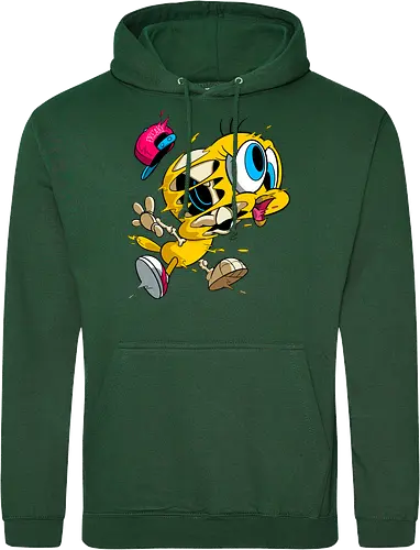 Freaky Streetwear Gelber Kanarienvogel - Underground Horror Cartoon - freaky Vogel Kunst, Gangster Cartoon Horror, urbane Neon Pop Art, Skelett Kanarienvogel Streetwear, gelber Kanarienvogel Horror, Cartoon Streetwear Freaky, freaky Mütze Cartoon, gelbes Kanarienvogel Skelett, Tweety Bird freaky, Looney Tunes streetwear, cartoon underground, Warner Bros horror, Tweety Bird gangster, hip hop cartoon, Looney Tunes horror, Tweety Bird skeleton, cartoon horror art, Tweety Bird streetwear, Looney Tunes fan art, Underground Cartoon Kunst, Hip Hop Cartoon Horror, Geek Streetwear Druck, Zombie Kanarienvogel Mütze, alternative urbane Kunst, Neon Cartoon Horror, lebhafter Horror Druck - Standard Hoodie