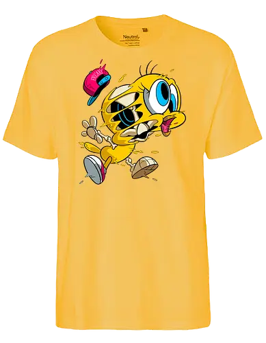 Freaky Streetwear Gelber Kanarienvogel - Underground Horror Cartoon - freaky Vogel Kunst, Gangster Cartoon Horror, urbane Neon Pop Art, Skelett Kanarienvogel Streetwear, gelber Kanarienvogel Horror, Cartoon Streetwear Freaky, freaky Mütze Cartoon, gelbes Kanarienvogel Skelett, Tweety Bird freaky, Looney Tunes streetwear, cartoon underground, Warner Bros horror, Tweety Bird gangster, hip hop cartoon, Looney Tunes horror, Tweety Bird skeleton, cartoon horror art, Tweety Bird streetwear, Looney Tunes fan art, Underground Cartoon Kunst, Hip Hop Cartoon Horror, Geek Streetwear Druck, Zombie Kanarienvogel Mütze, alternative urbane Kunst, Neon Cartoon Horror, lebhafter Horror Druck - Fairtrade T-Shirt