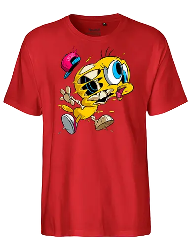 Freaky Streetwear Gelber Kanarienvogel - Underground Horror Cartoon - freaky Vogel Kunst, Gangster Cartoon Horror, urbane Neon Pop Art, Skelett Kanarienvogel Streetwear, gelber Kanarienvogel Horror, Cartoon Streetwear Freaky, freaky Mütze Cartoon, gelbes Kanarienvogel Skelett, Tweety Bird freaky, Looney Tunes streetwear, cartoon underground, Warner Bros horror, Tweety Bird gangster, hip hop cartoon, Looney Tunes horror, Tweety Bird skeleton, cartoon horror art, Tweety Bird streetwear, Looney Tunes fan art, Underground Cartoon Kunst, Hip Hop Cartoon Horror, Geek Streetwear Druck, Zombie Kanarienvogel Mütze, alternative urbane Kunst, Neon Cartoon Horror, lebhafter Horror Druck - Fairtrade T-Shirt