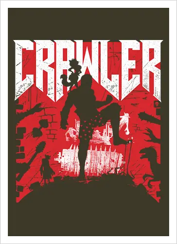 Dungeon Slayer - Dungeon crawler, Dungeon Crawler Carl, dcc, princess donut, mongo, litrpg, crawlers, doom - Kunstdruck