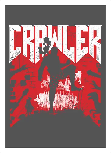 Dungeon Slayer - Dungeon crawler, Dungeon Crawler Carl, dcc, princess donut, mongo, litrpg, crawlers, doom - Kunstdruck