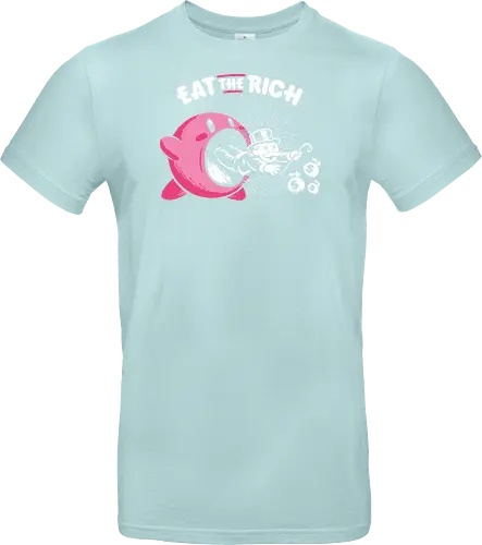Eat The Rich - Eat The Rich, anti capitalism, funny, monopoly, billionaires - Standard T-Shirt