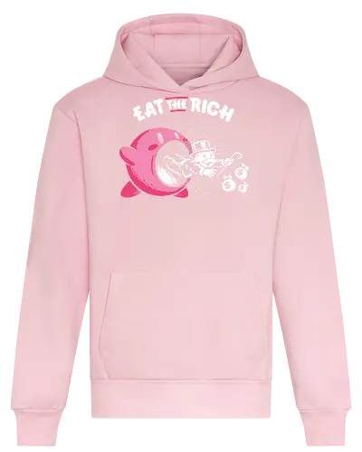 Eat The Rich - Eat The Rich, anti capitalism, funny, monopoly, billionaires - Heavyweight Hoodie