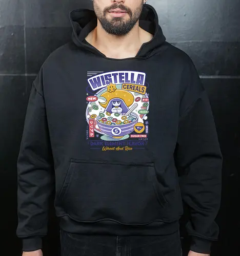 Wistella Cereals Vintage - Cropped Hoodie