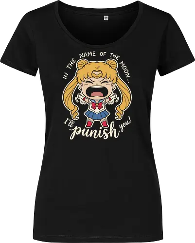 Crybaby Crusader: The Punishing Princess - Sailor Moon shirt, crying anime girl graphic, kawaii magical girl apparel, 90s retro anime streetwear, funny shoujo manga tee, Usagi Tsukino merch, pastel aesthetic clothing, chibi anime character, nostalgic pop culture shirt, funny quote graphic tee - Damen T-Shirt