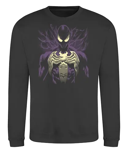 Alien Symbiote - Superhero, Symbiote, Symbiote - Sweatshirt
