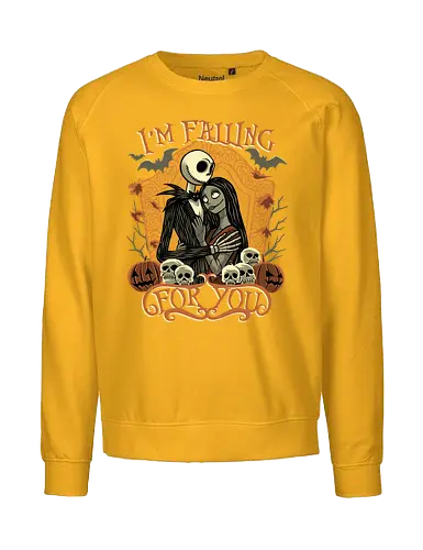 Falling For You - Jack Skellington, Nightmare - Fairtrade Sweatshirt