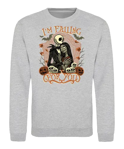 Falling For You - Jack Skellington, Nightmare - Sweatshirt