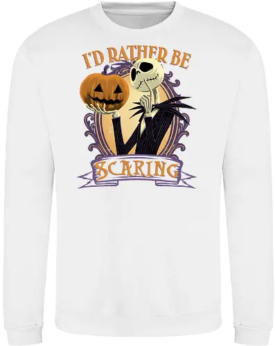 Rather Be Scaring - Jack Skellington, Nightmare - Sweatshirt