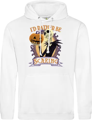 Rather Be Scaring - Jack Skellington, Nightmare - Standard Hoodie
