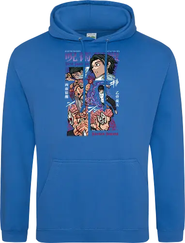 Yuta vs Sukuna Final Curse JJK - Yuta Okkotsu, Ryomen Sukuna, Jujutsu, final battle, cursed clash, dark anime art, manga fan gift, otaku apparel - Standard Hoodie