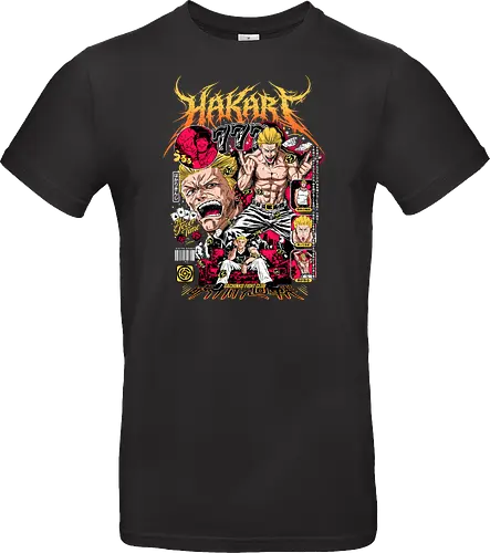 Hakari Kinji Unstoppable Fever - Hakari, JJK manga, print file, aggressive style, weeb gift, anime merchandise, metal aesthetic, jujutsu sorcerer - Standard T-Shirt