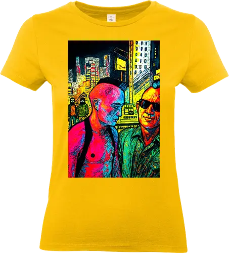 Wild Side - cyberpunk, street art, night life - Standard T-Shirt (Frauen)