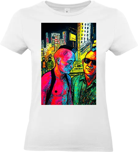 Wild Side - cyberpunk, street art, night life - Standard T-Shirt (Frauen)