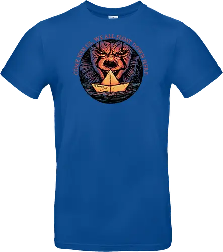 Join the Float - Movie, horror, Halloween, horror movie, clown, creepy, mystery, monster - Standard T-Shirt