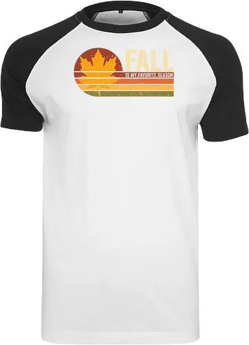 Fall vintage - autumn, nature, vintge, cozy, retro, books, fall, book, seasons, halloween, leaves - Raglan T-Shirt