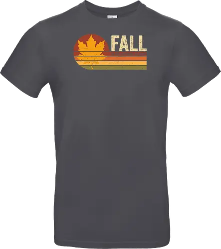 Fall vintage - autumn, nature, vintge, cozy, retro, books, fall, book, seasons, halloween, leaves - Standard T-Shirt