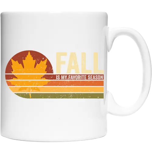 Fall vintage - autumn, nature, vintge, cozy, retro, books, fall, book, seasons, halloween, leaves - Keramiktasse