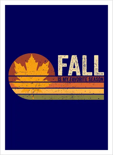 Fall vintage - autumn, nature, vintge, cozy, retro, books, fall, book, seasons, halloween, leaves - Kunstdruck