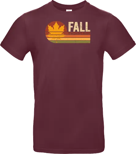 Fall vintage - autumn, nature, vintge, cozy, retro, books, fall, book, seasons, halloween, leaves - Standard T-Shirt
