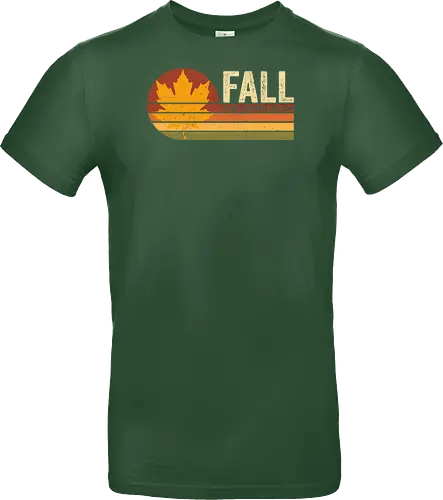 Fall vintage - autumn, nature, vintge, cozy, retro, books, fall, book, seasons, halloween, leaves - Standard T-Shirt